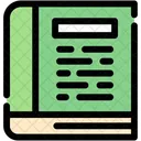 Book Publication Text Icon
