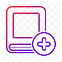 Book Add Online Library Icon