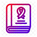 Book Ribbon Awareness Icon