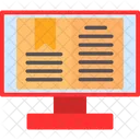 Book Case Court Icon