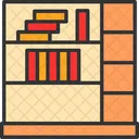 Book Bookcase Bookshelf Icon