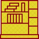 Book Bookcase Bookshelf Icon