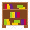 Book Bookcase Bookshelf Icon
