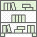 Book Bookcase Bookshelf Icon