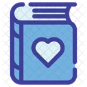 Book Heart Valentine Icon