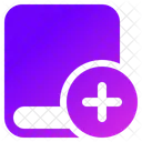 Book Add Digital Book Icon