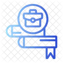 Book Business Bag Icon