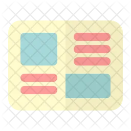 Book Layout  Icon