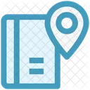 Book Map Navigation Icon