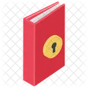 Book Lock Information Security Books Protection Icon