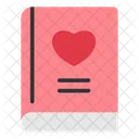 Book Love Heart Icon