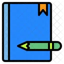 Book Pencil Office Icon