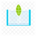Book Nature Energy Nature Plant Icon