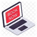 Book Now Online Booking Internet Booking Icon