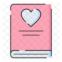 Book Of Love Valentine Day Love Message Icon