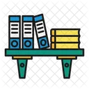 Office Shelf Files Icon