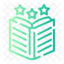 Rating Book Stars Icon