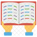 Book Reading Content Reading Study Icon