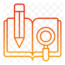 Book Research Research Analysis Icon