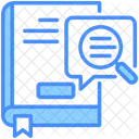 Book Review Book Analysis Icon