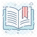 Book Ribbon Bookmark Topic Marker Icon