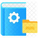 Book Setting Book Management Content Management Icon