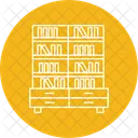 Book Shelf Lifelong Learning Icon Library Icon