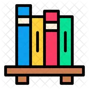 Book Shelf Book Library Icon