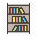 Book Library Furniture Icon