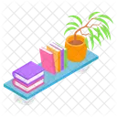 Book Shelf Floating Icon