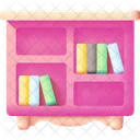 Book Shelf Book Library Icon