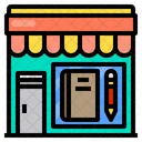 Book Pencil Shop Icon