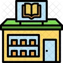 Book Shop Library Icon
