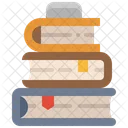 Book Stack Library School Icon