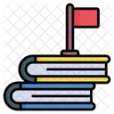 Book Stack Learning Icon