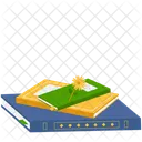 Book stack  Icon