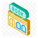 Book Shop Building Icon