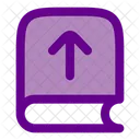 Book Upload Contactperson Contact Books Icon