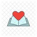 Book With Heart Icon
