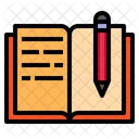 Book Edit Pen Icon