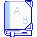 Book Dictionary Vocabulary Icon