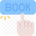 Booking Click Finger Icon