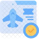 Booking Online Booking Flight Icon