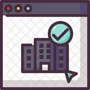 Booking Holiday Hotel Icon