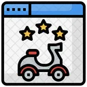 Booking Motorcycle  Icon