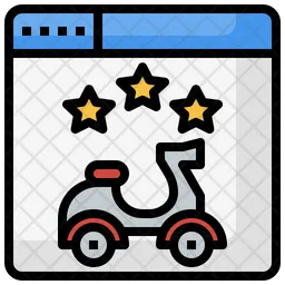 Booking Motorcycle  Icon