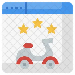 Booking Motorcycle  Icon