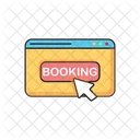Hotels Tourist Booking Icon