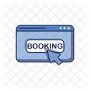 Booking Online  Icon