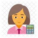 Bookkeeper Business Calculator Icon